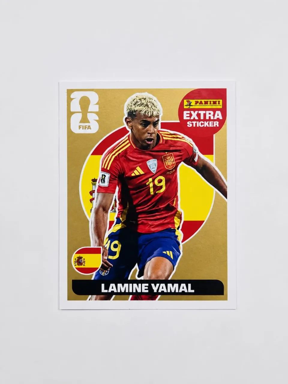 Lamine Yamal gold FIFA 2026