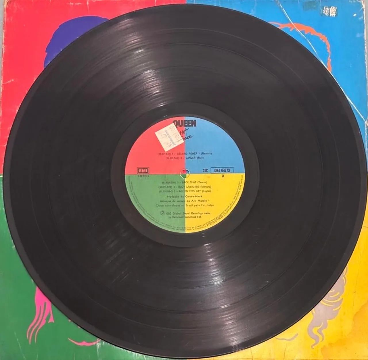 Queen Hot Space Lp Vinil 1982 - Foto 3