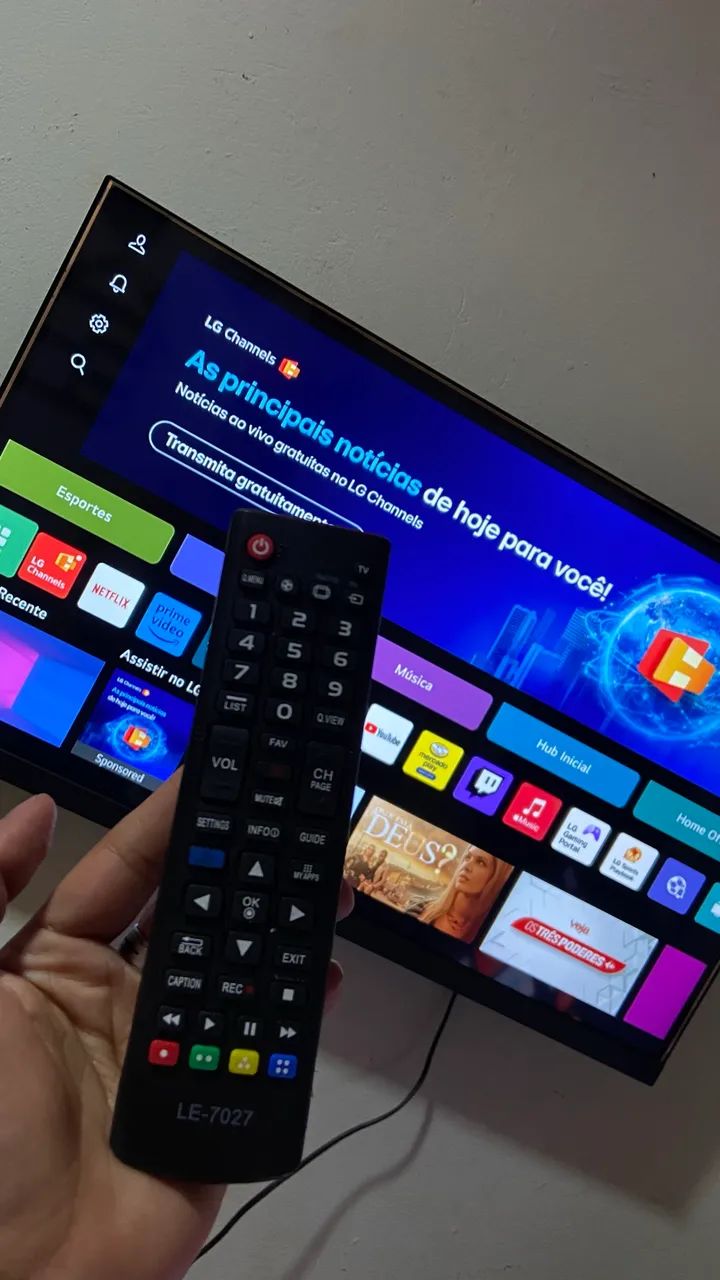 LG 液晶テレビ 32V型 スマートテレビ YouTube Netflix内蔵 Tv Smart LG 32 Polegadas, Wifi Youtube Netflix, Processador rápido