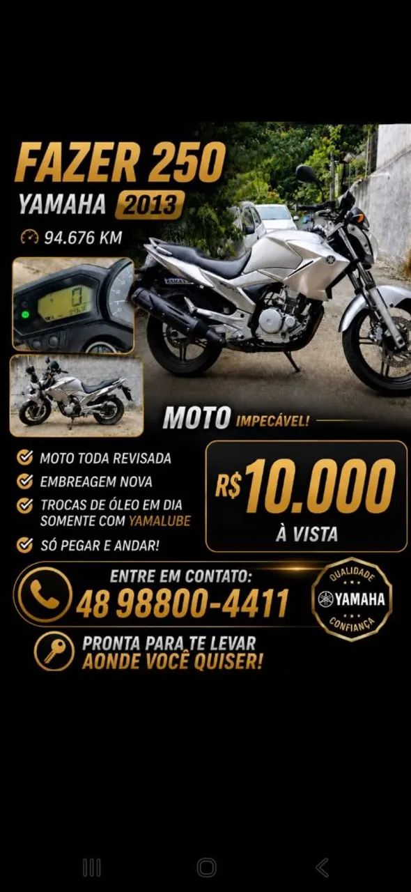 Fazer 250ys
