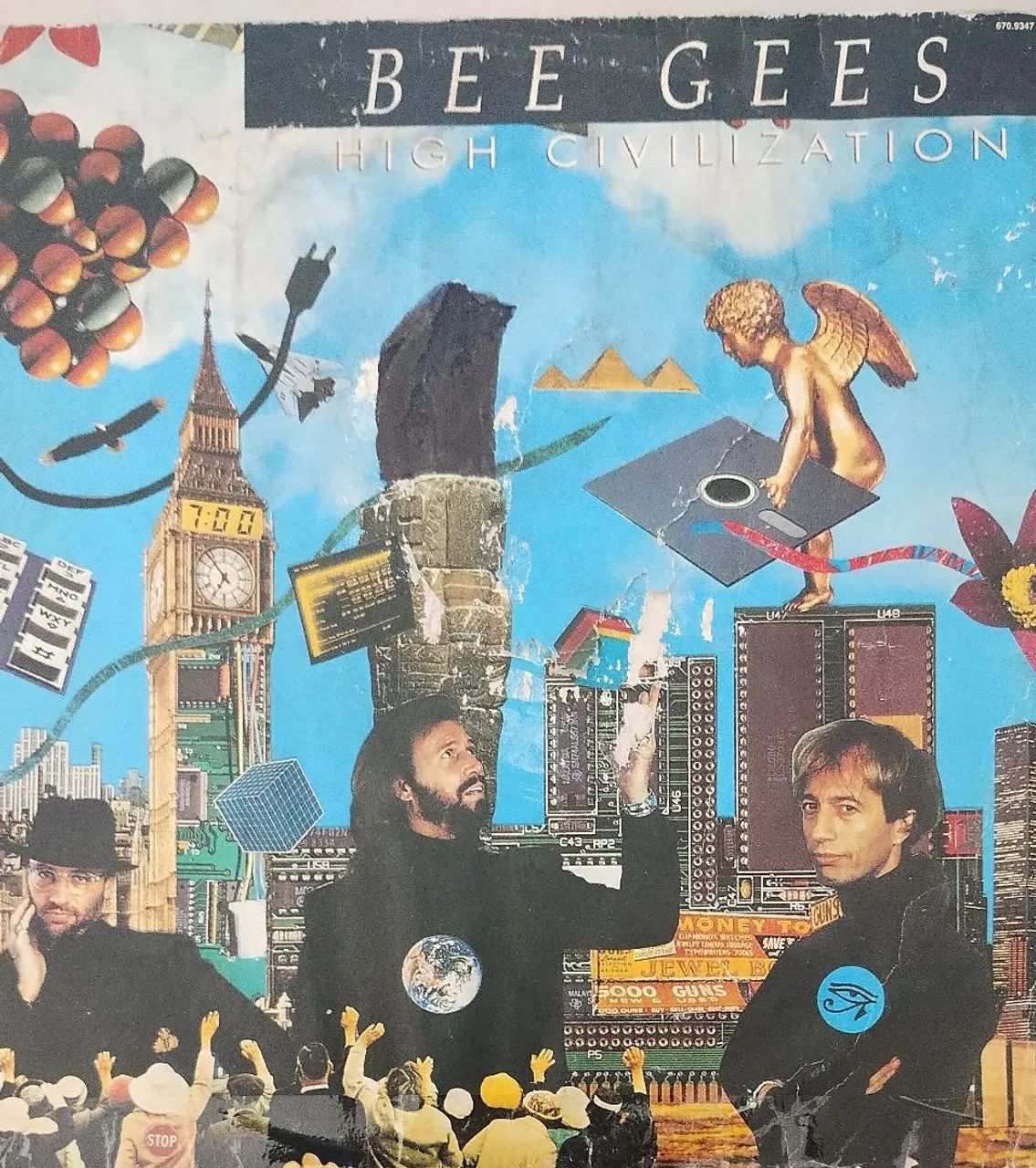 Disco de vinil Bee Gees High civilization