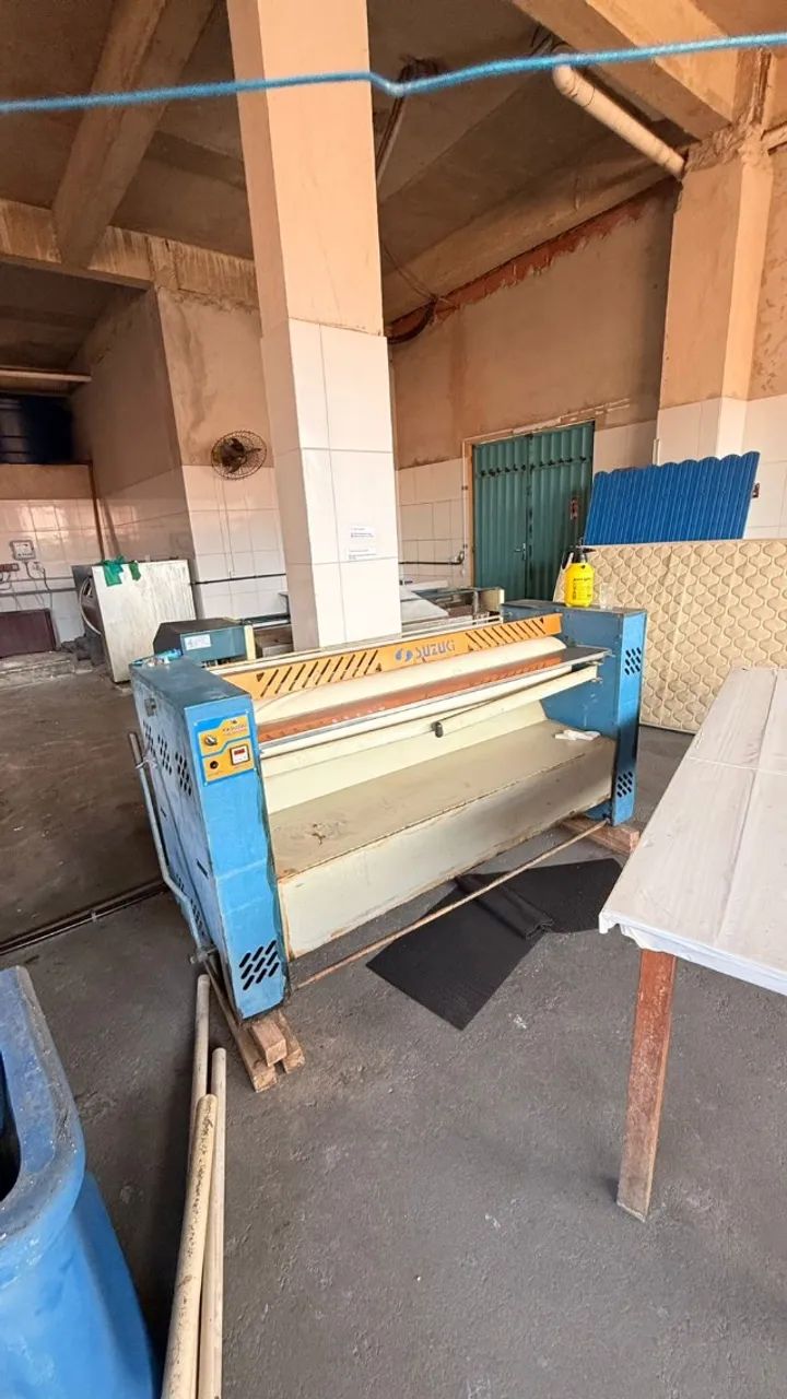 Calandra industrial passa roupa a gás ACEITO TROCA  - Foto 2