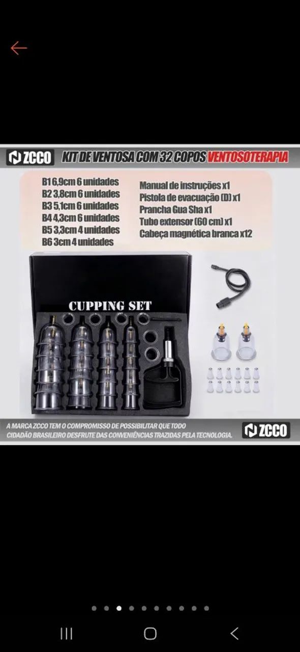 Kit 32 copos de ventosa  - Foto 3