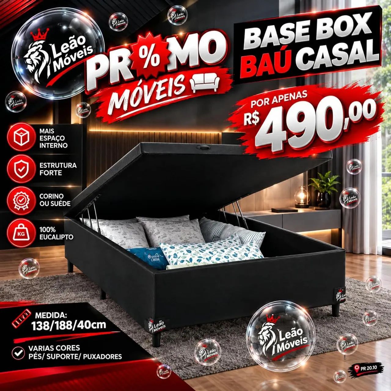 Base baú 