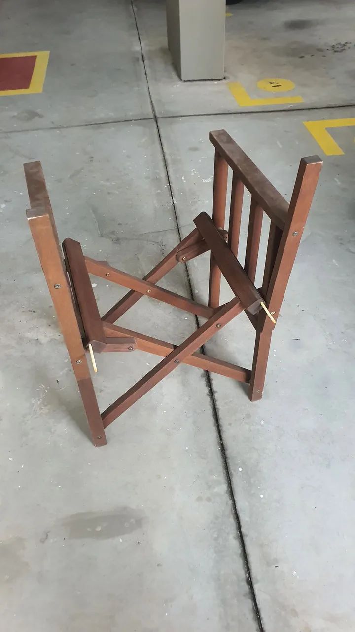 Estrutura de cadeira tipo diretor em ótimo estado! - Foto 3