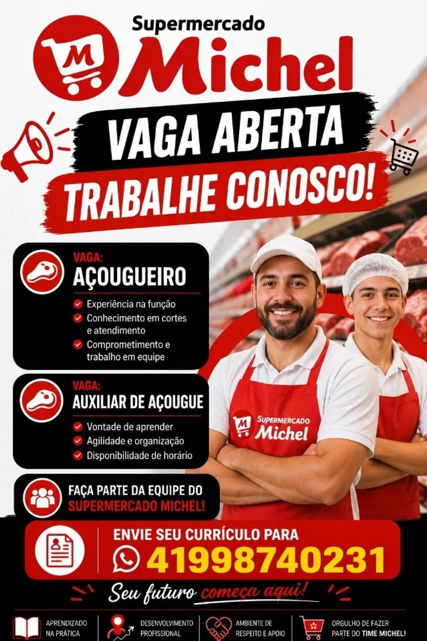 Auxiliar de Açougue