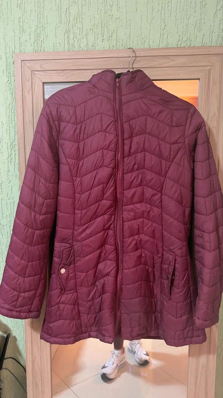 JAQUETA CASACO PUFFER DUPLA FACE - Foto 3