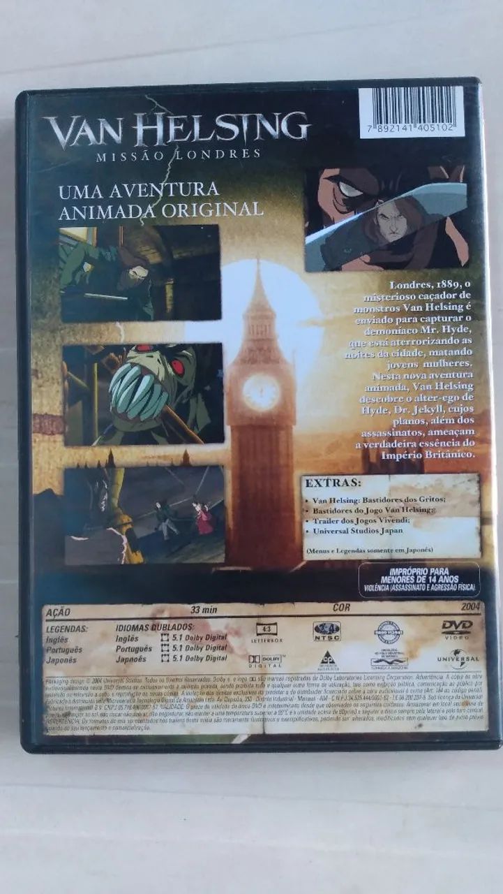 DVD original Van Helsing desenho.  - Foto 4
