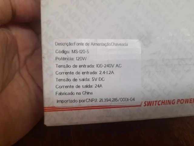 Fonte chaveada 5V 24A - Foto 4