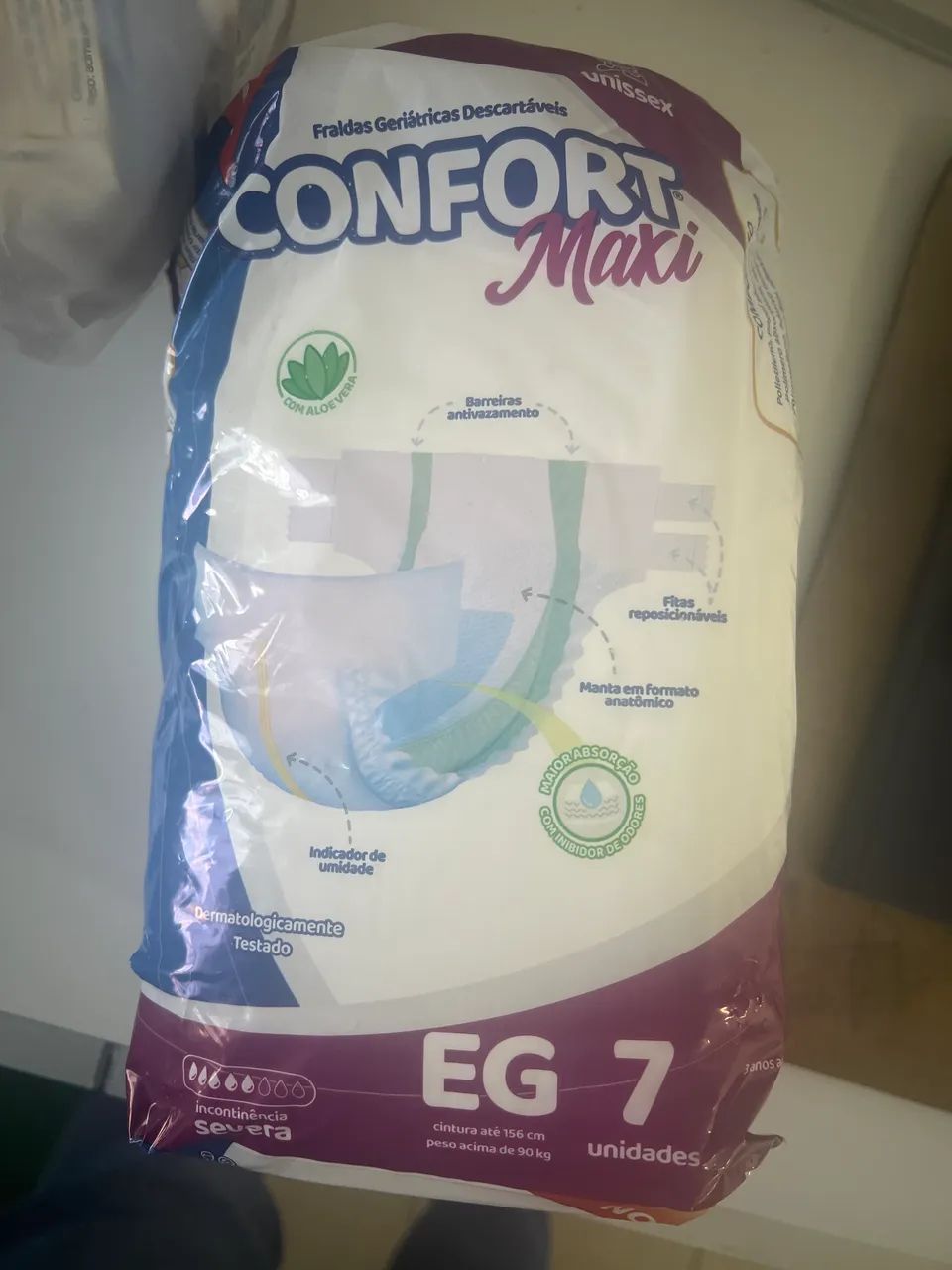 Fralda geriátrica adulto 