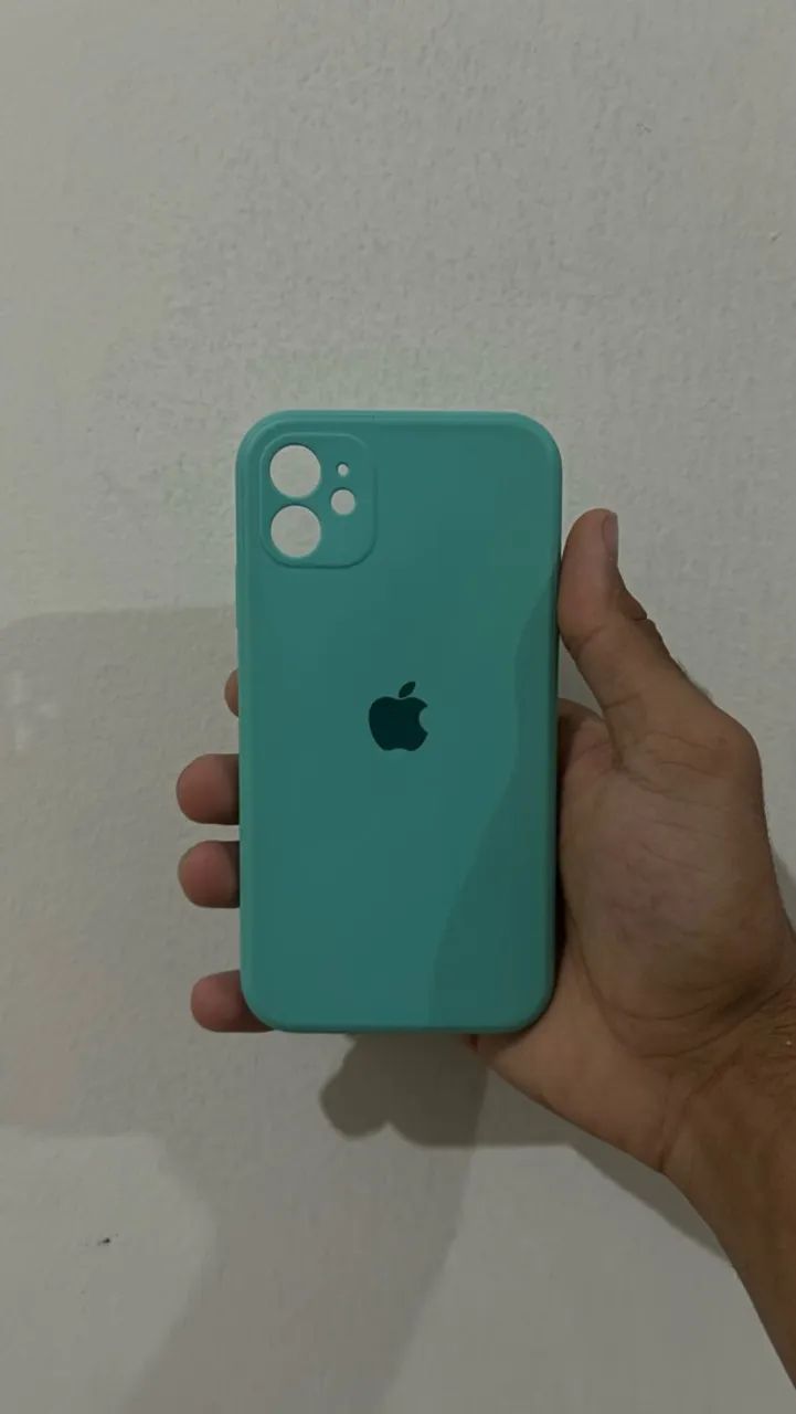 CAPINHA IPHONE 11 NORMAL VERDE ÁGUA 