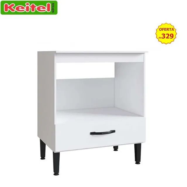 Balcão p/ Cooktop e Forno Light Branco