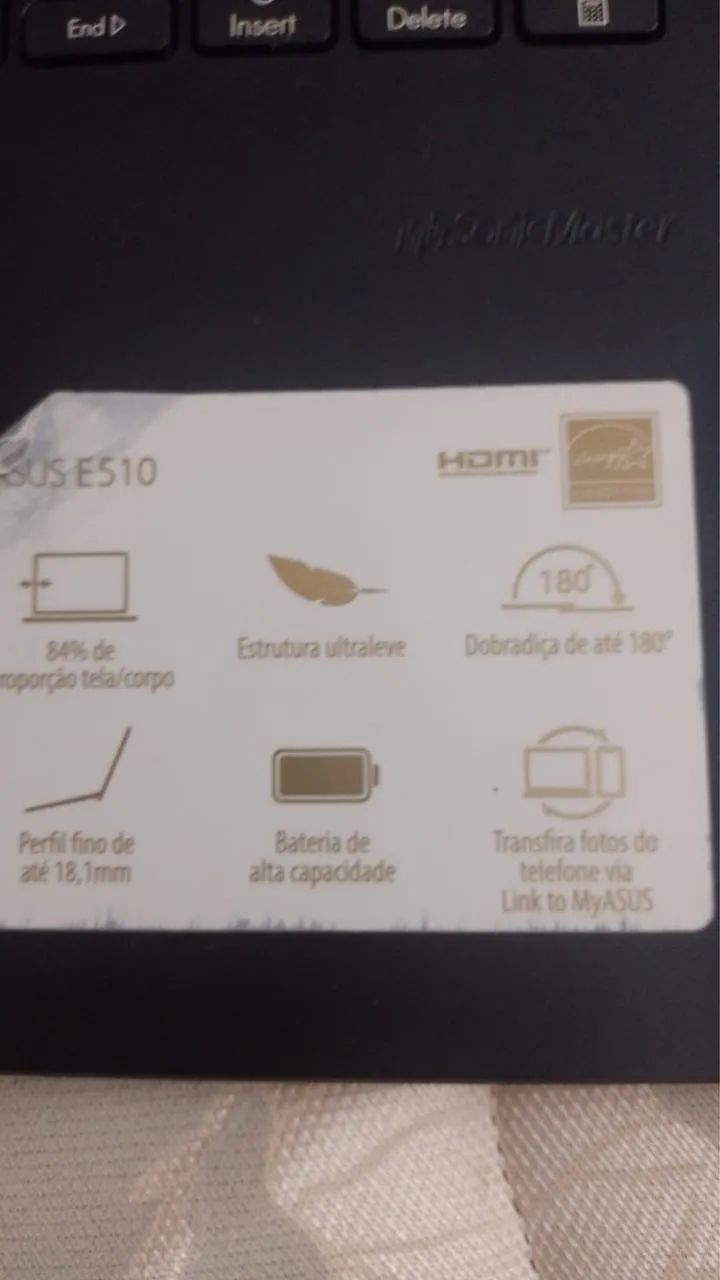 NOTEBOOK ASUS E510 | POUCO USO - Foto 5
