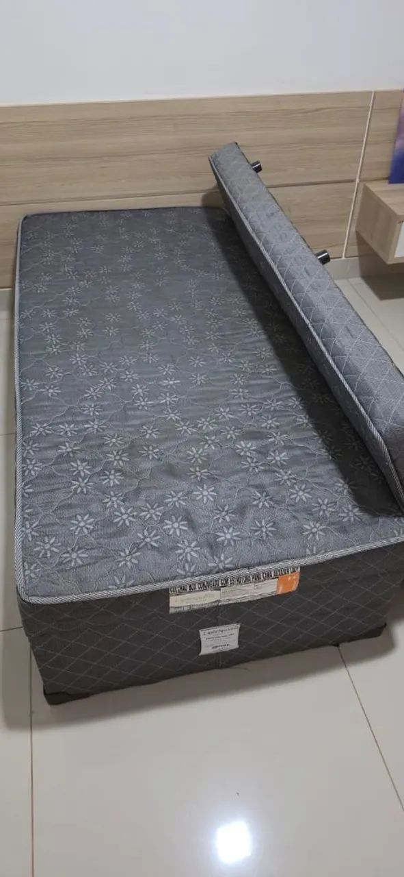 Bi cama box solteiro com baú  - Foto 3