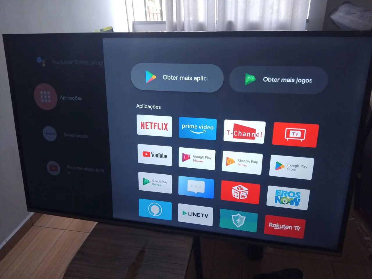 Tv smart 50" polegadas  semp tcl Android funcionando perfeitamente  - Foto 4