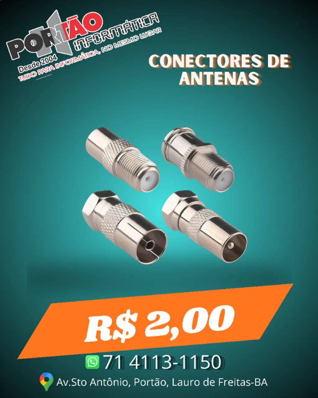 Conectores de antena