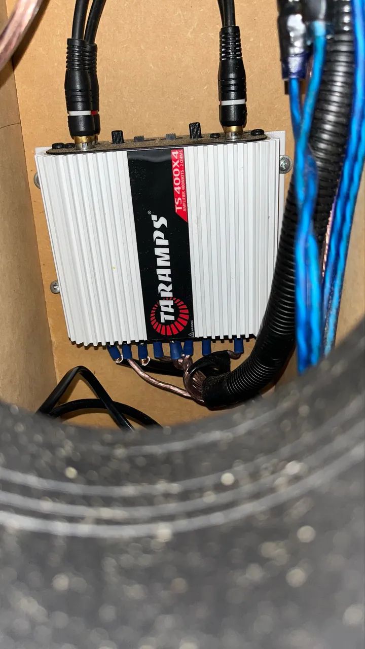 Caixa de som trio, com controle longa distância, conector para carro e casa  - Foto 3