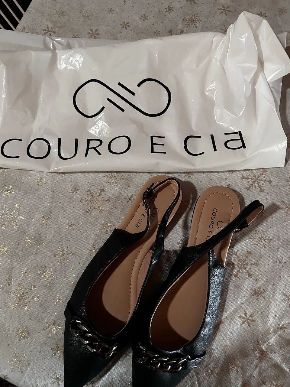 Sandália couro e cia 