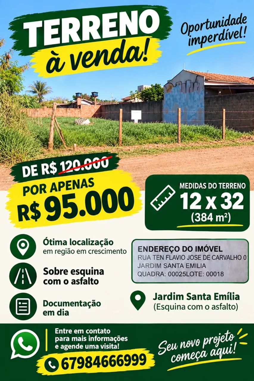 Terreno- Jd Santa Emília  - Foto 2