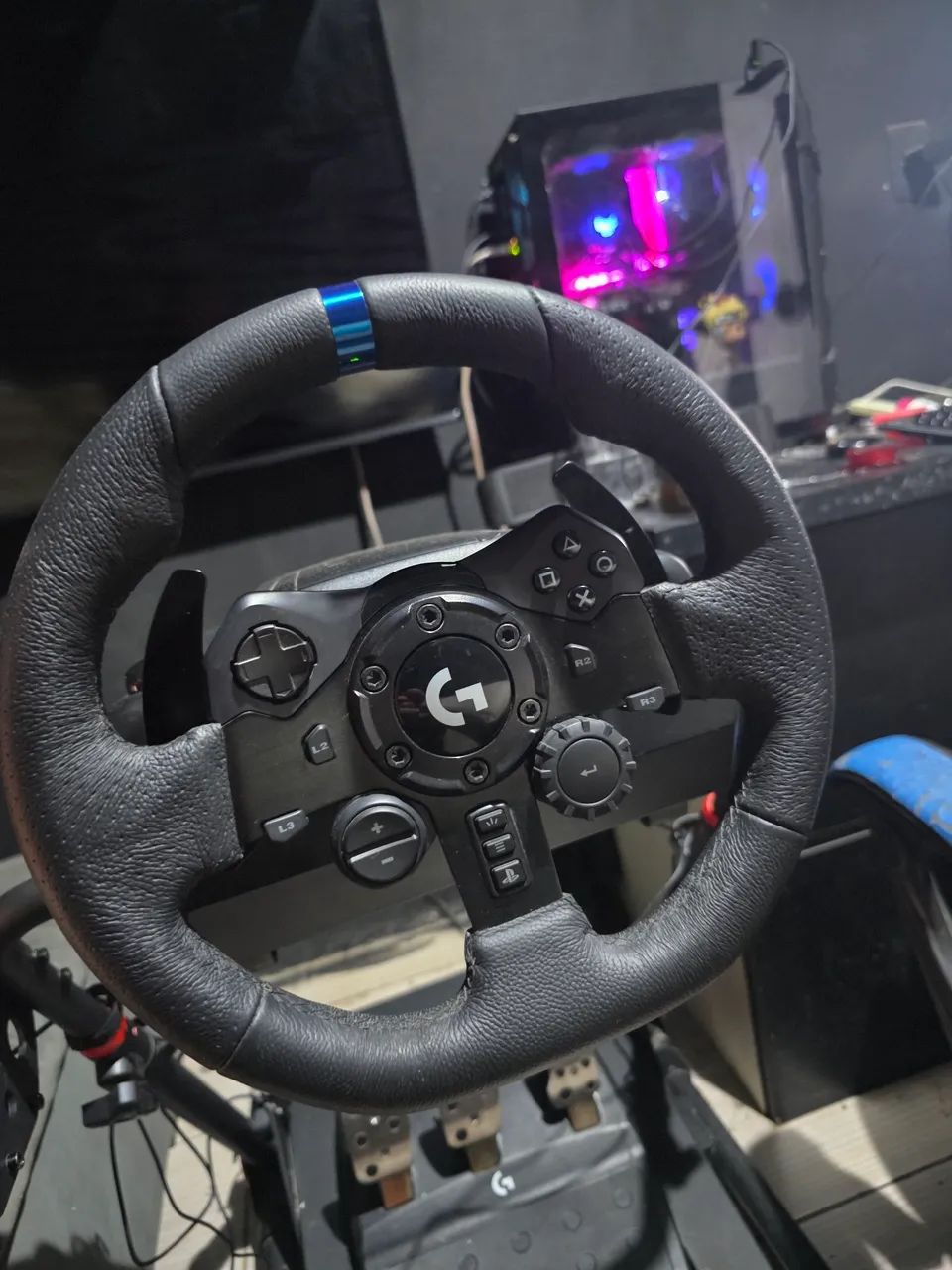 G923 Logitech Trueforce (simulador de corrida) com Cockpit completo  - Foto 2