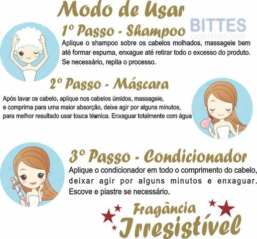 Mandioca e Baba de Quiabo Natubelly Cosméticos Reconstrução Hidratação Cauterização Capila - Foto 2