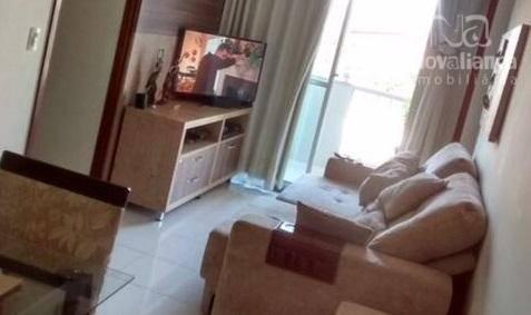 Apartamento com 3 dormitórios à venda, 78 m² por R$ 340.000 - Jardim Camburi - Vitória/ES - Foto 11