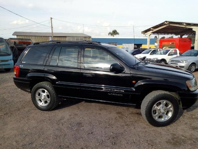 Jeep Grand Cherokee laredo 4.0 6cc linha 4x4 gnv e gasolina - Foto 8