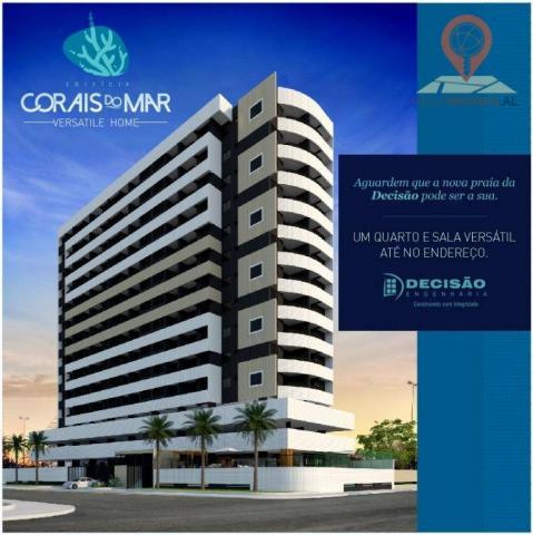 Apartamento com 1 dormitório à venda, 40 m² por R$ 240.000 - Jatiúca - Maceió/AL