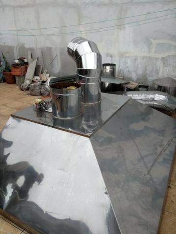 Vendo Coifa de Inox - Foto 3