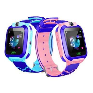 Relógio smartwatch com bateria recarregável e função de localização da criança