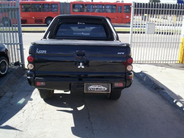 Mitsubishi L 200 Sport Hpe 4X4 C Dupla Preta Impecável - Foto 5