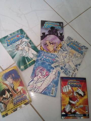 Mangás dos cavaleiros do zodíaco