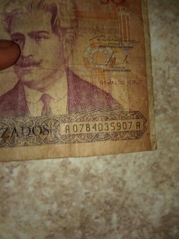 Nota de 50 cruzados - Foto 2