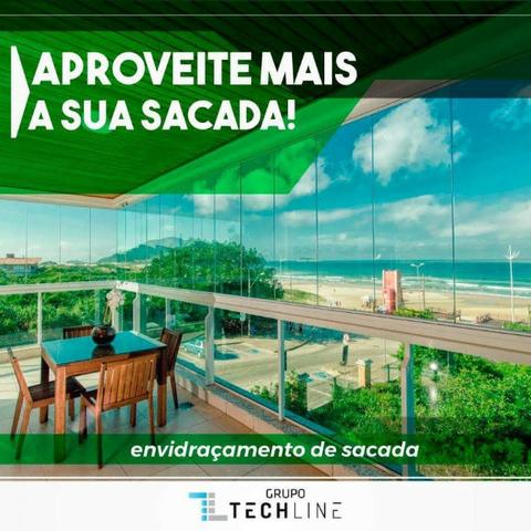 Envidraçamento de Sacada; vidro temperado; Esquadrias de alumínio e Pvc - Foto 3