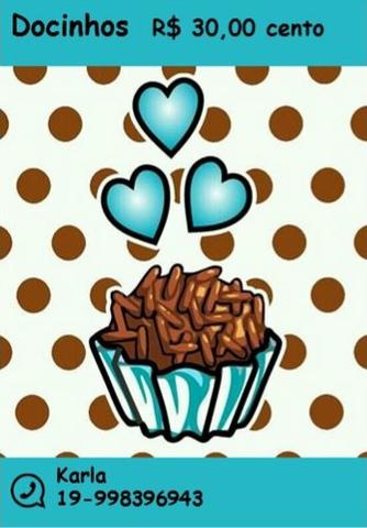 Brigadeiros, beijinhos e salgados por emcargo