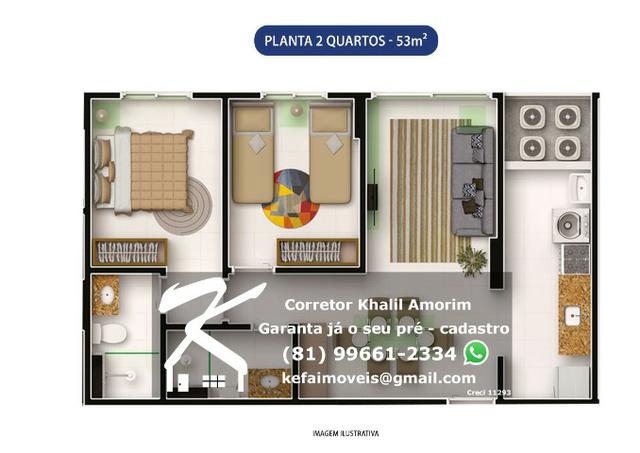 Novo Lançamento - Mensais de R$499,00 - Luar do Parque, 2 qts a partir de 259mil - Foto 16