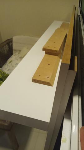 Rack suspenso com painel 100% mdf - Foto 4