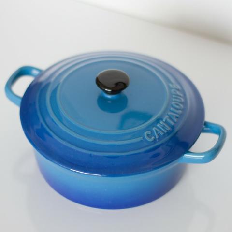 Panela Cantaloupe, tipo Le Creuset (usada) - Foto 3
