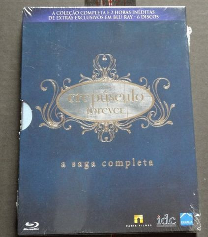 Box Blu Ray Crepúsculo Forever - A Saga Completa