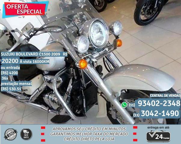 Suzuki prata boulevard c1500 2009 R$20299 16098km