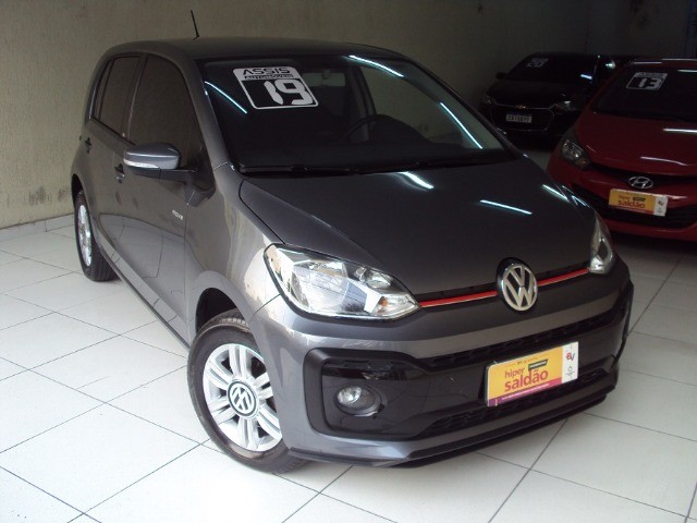 VOLKSWAGEN UP MOVE TSI 1.0 FLEX ANO 2019 CINZA COMPLETO