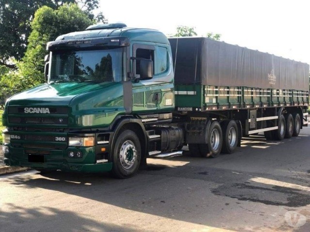 SCANIA 124 ANO 2003 ENG LS RANDON 2012