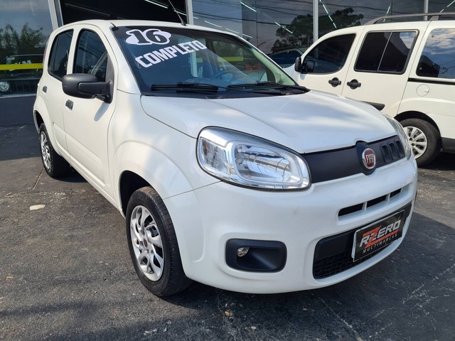 FIAT UNO 2016 ATTRACTIVE COMPLETO 1.0 8V FLEX REVISADO 4 PORTAS