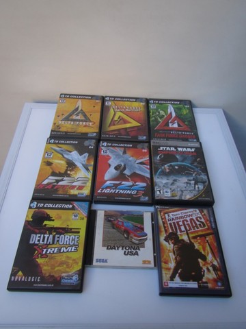 Lote 9 jogos antigos windows 95-98
