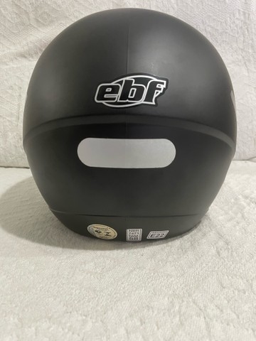 Capacete Companhia - Capacete EBF City Line - Preto,Prata - EBF - Tamanho  56(S)