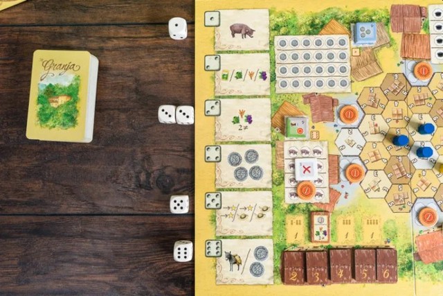 La Granja - Jogo de tabuleiro / board game - Foto 4
