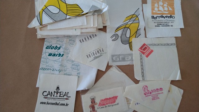 100 Guardanapos de Restaurantes do Brasil (Coleção) - Foto 2