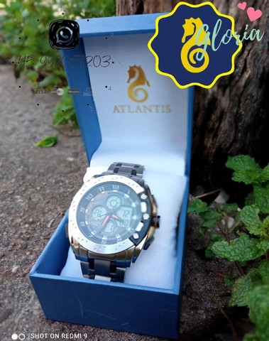 Relógio Original Atlantis Sports Prata Novo - Bijouterias, relógios e  acessórios - Floresta, Cascavel 1012693586 | OLX