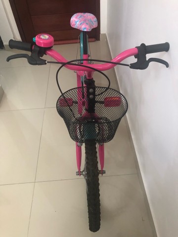 Bicicleta Caloi Barbie aro 20 - Foto 4