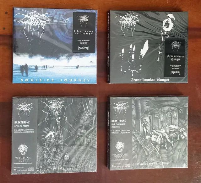 CDs lacrados Darkthrone slipcase poster
